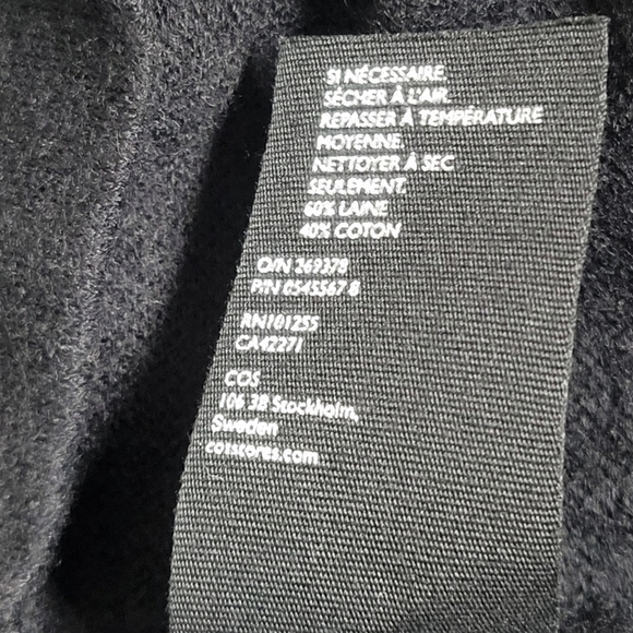 COS Turtleneck Wool Blend Pullover Sweater. - Picture 7 of 8